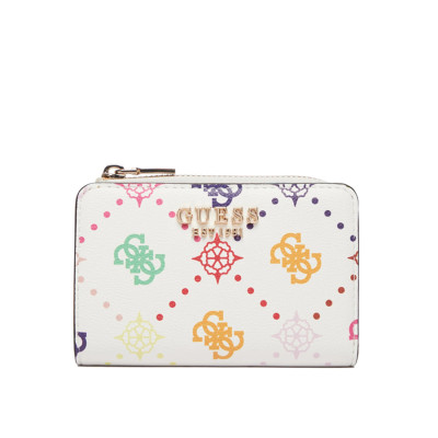 GUESS® ΠΟΡΤΟΦΟΛΙ ΓΥΝΑΙΚΕΙΟ EMELIE LOGO SLG MED ZIP AROUND SWGM9928140-MUO