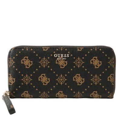 GUESS® ΠΟΡΤΟΦΟΛΙ ΓΥΝΑΙΚΕΙΟ CARRIE LOGO SLG LRG ZIP AROUND SWGP9898146-ESL