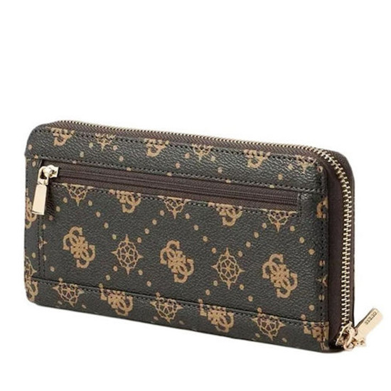 GUESS® ΠΟΡΤΟΦΟΛΙ ΓΥΝΑΙΚΕΙΟ CARRIE LOGO SLG LRG ZIP AROUND SWGP9898146-ESL
