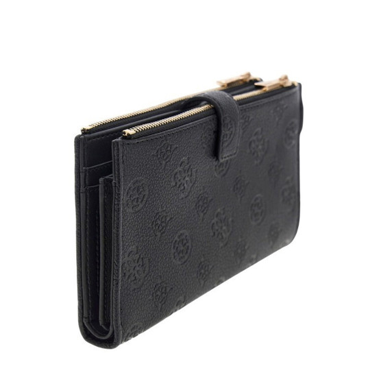GUESS® ΠΟΡΤΟΦΟΛΙ ΓΥΝΑΙΚΕΙΟ ANISE SLG DBL ZIP ORGANIZER SWPD9916157-BLO