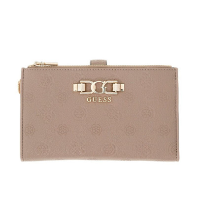 GUESS® ΠΟΡΤΟΦΟΛΙ ΓΥΝΑΙΚΕΙΟ ANISE SLG DBL ZIP ORGANIZER SWPD9916157-DKO