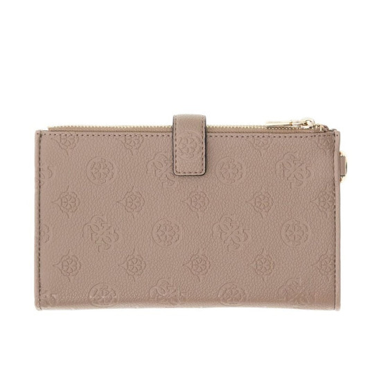 GUESS® ΠΟΡΤΟΦΟΛΙ ΓΥΝΑΙΚΕΙΟ ANISE SLG DBL ZIP ORGANIZER SWPD9916157-DKO