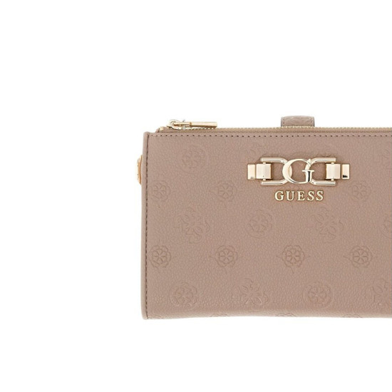 GUESS® ΠΟΡΤΟΦΟΛΙ ΓΥΝΑΙΚΕΙΟ ANISE SLG DBL ZIP ORGANIZER SWPD9916157-DKO