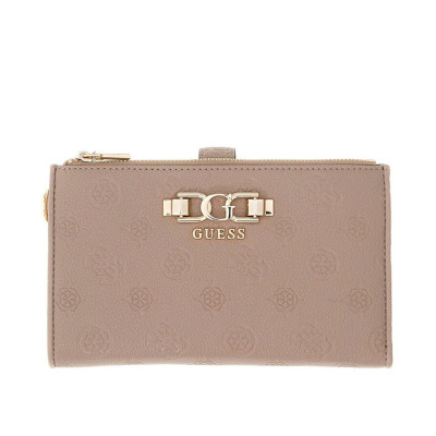 GUESS® ΠΟΡΤΟΦΟΛΙ ΓΥΝΑΙΚΕΙΟ ANISE SLG DBL ZIP ORGANIZER SWPD9916157-LRL