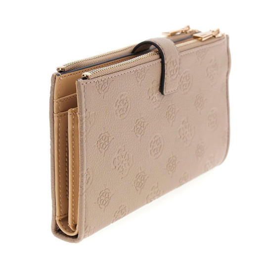 GUESS® ΠΟΡΤΟΦΟΛΙ ΓΥΝΑΙΚΕΙΟ ANISE SLG DBL ZIP ORGANIZER SWPD9916157-LRL