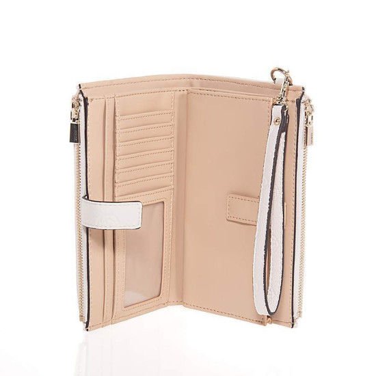 GUESS® ΠΟΡΤΟΦΟΛΙ ΓΥΝΑΙΚΕΙΟ ANISE SLG DBL ZIP ORGANIZER SWPD9916157-STL