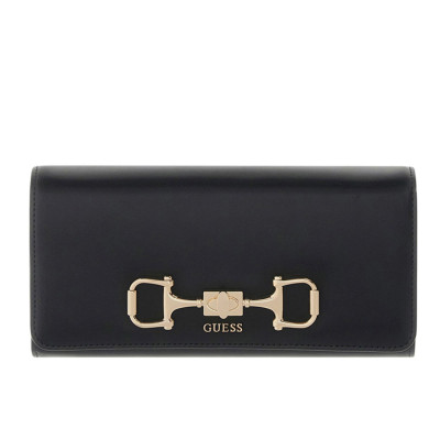 GUESS® ΠΟΡΤΟΦΟΛΙ ΓΥΝΑΙΚΕΙΟ JANIE SLG FLAP ORGANIZER SWVG9910155-BLA