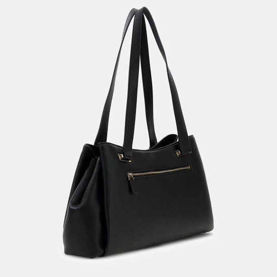 GUESS® ΤΣΑΝΤΑ ΓΥΝΑΙΚΕΙΑ EVIE GIRLFRIEND CARRYALL HWBG9664220-BLA