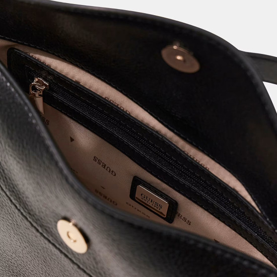 GUESS® ΤΣΑΝΤΑ ΓΥΝΑΙΚΕΙΑ BROOKE SHOULDER BAG HWBG9897180-BLA
