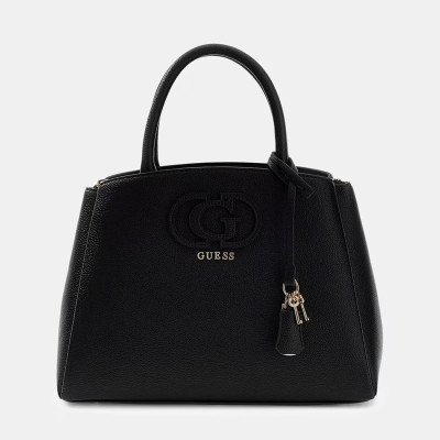 GUESS® ΤΣΑΝΤΑ ΓΥΝΑΙΚΕΙΑ ISOLA 3 COMP SATCHEL HWBG9905060-BLA