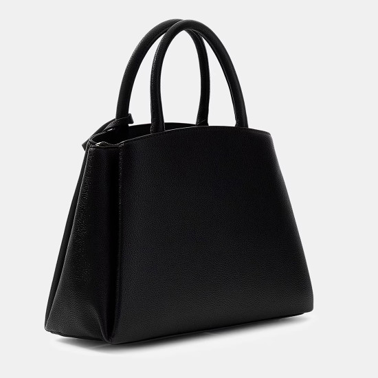 GUESS® ΤΣΑΝΤΑ ΓΥΝΑΙΚΕΙΑ ISOLA 3 COMP SATCHEL HWBG9905060-BLA
