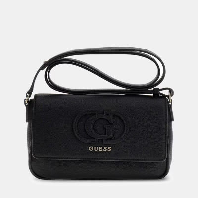 GUESS® ΤΣΑΝΤΑ ΓΥΝΑΙΚΕΙΑ ISOLA CONVERTIBLE XBODY FLAP HWBG9905210-BLA