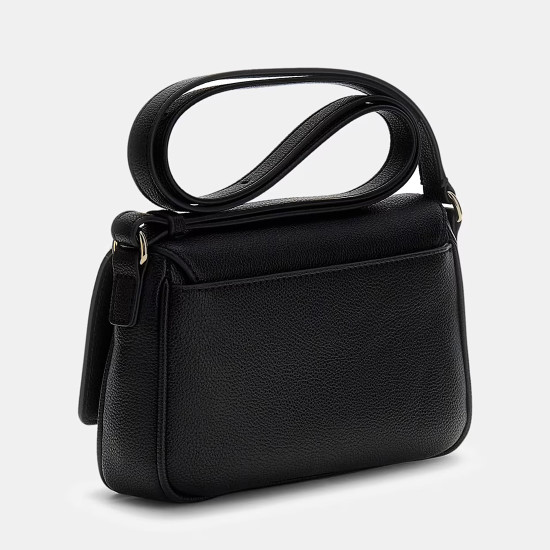 GUESS® ΤΣΑΝΤΑ ΓΥΝΑΙΚΕΙΑ ISOLA CONVERTIBLE XBODY FLAP HWBG9905210-BLA