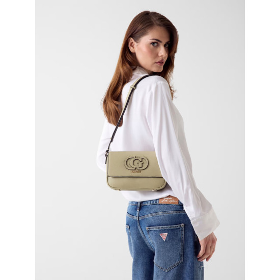 GUESS® ΤΣΑΝΤΑ ΓΥΝΑΙΚΕΙΑ ISOLA CONVERTIBLE XBODY FLAP HWBG9905210-SAG