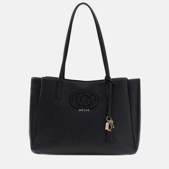 GUESS® ΤΣΑΝΤΑ ΓΥΝΑΙΚΕΙΑ ISOLA MULTI COMP TOTE HWBG9905230-BLA