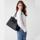 GUESS® ΤΣΑΝΤΑ ΓΥΝΑΙΚΕΙΑ ISOLA MULTI COMP TOTE HWBG9905230-BLA