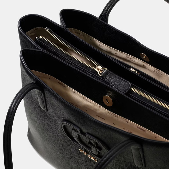 GUESS® ΤΣΑΝΤΑ ΓΥΝΑΙΚΕΙΑ ISOLA MULTI COMP TOTE HWBG9905230-BLA
