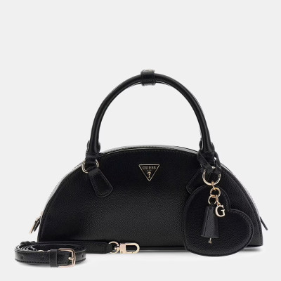 GUESS® ΤΣΑΝΤΑ ΓΥΝΑΙΚΕΙΑ ISOBEL DOME SATCHEL HWBG9932050-BLA