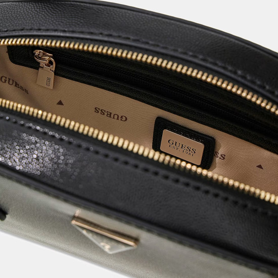 GUESS® ΤΣΑΝΤΑ ΓΥΝΑΙΚΕΙΑ ISOBEL DOME SATCHEL HWBG9932050-BLA