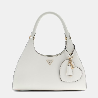 GUESS® ΤΣΑΝΤΑ ΓΥΝΑΙΚΕΙΑ ISOBEL SML GIRLFRIEND CARRYALL HWBG9932060-WHI