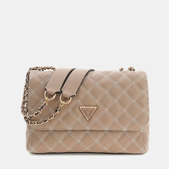 GUESS® ΤΣΑΝΤΑ ΓΥΝΑΙΚΕΙΑ GIULLY II 2 COMP CNVRTBLE FLAP HWBQ9673200-PLC