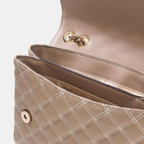 GUESS® ΤΣΑΝΤΑ ΓΥΝΑΙΚΕΙΑ GIULLY II 2 COMP CNVRTBLE FLAP HWBQ9673200-PLC