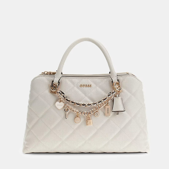 GUESS® ΤΣΑΝΤΑ ΓΥΝΑΙΚΕΙΑ LIBBY 2 COMP SATCHEL HWGG9912060-OFF