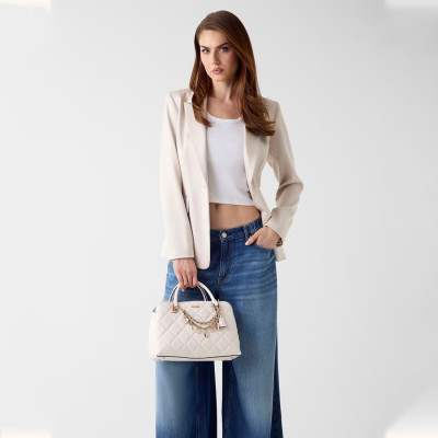 GUESS® ΤΣΑΝΤΑ ΓΥΝΑΙΚΕΙΑ LIBBY 2 COMP SATCHEL HWGG9912060-OFF