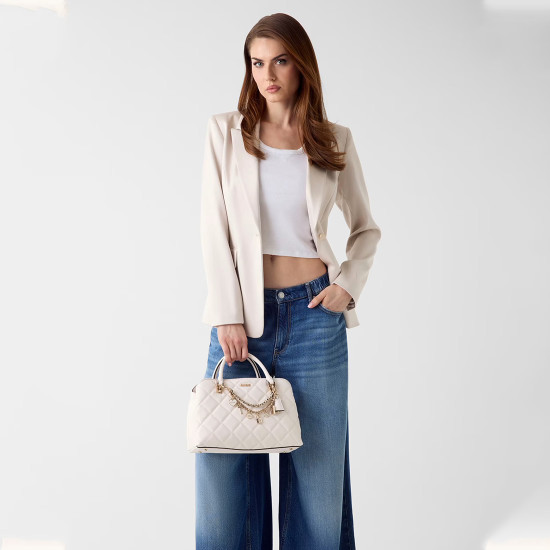 GUESS® ΤΣΑΝΤΑ ΓΥΝΑΙΚΕΙΑ LIBBY 2 COMP SATCHEL HWGG9912060-OFF
