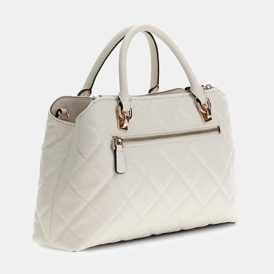GUESS® ΤΣΑΝΤΑ ΓΥΝΑΙΚΕΙΑ LIBBY 2 COMP SATCHEL HWGG9912060-OFF