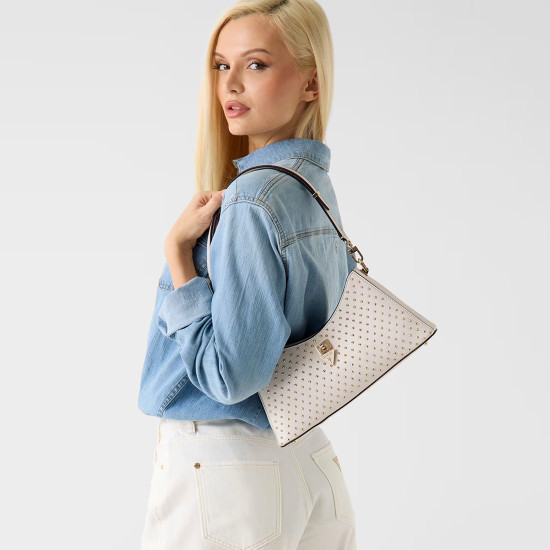 GUESS® ΤΣΑΝΤΑ ΓΥΝΑΙΚΕΙΑ PATSIE SHOULDER BAG HWZE9919180-OFF