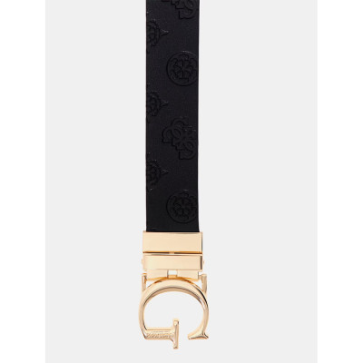 GUESS® ΖΩΝΗ ΓΥΝΑΙΚΕΙΑ ELLA LOGO ADJ&REV PANT BELT BW7861P3430-BDU