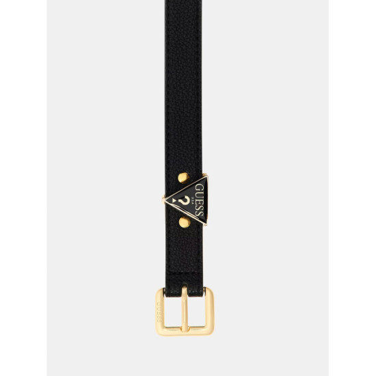 GUESS® ΖΩΝΗ ΓΥΝΑΙΚΕΙΑ GIULLY II NOT ADJ&NOT REV H20 BW9323P6120-BLA