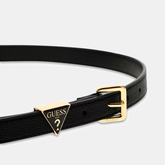GUESS® ΖΩΝΗ ΓΥΝΑΙΚΕΙΑ GIULLY II NOT ADJ&NOT REV H20 BW9323P6120-BLA