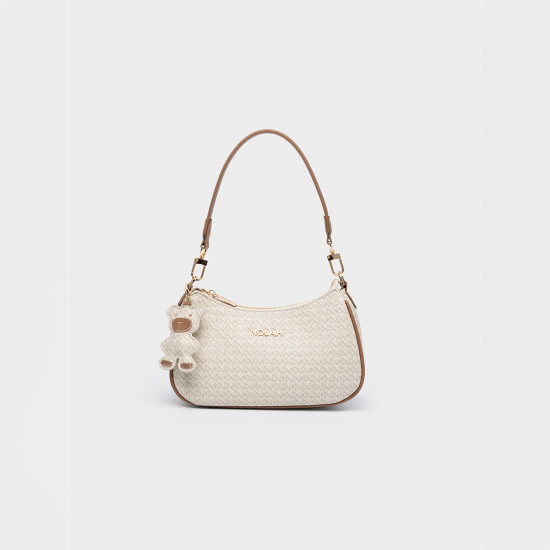 NOLAH® ΓΥΝΑΙΚΕΙΑ ΤΣΑΝΤΑ COELIA WHITE BROWN