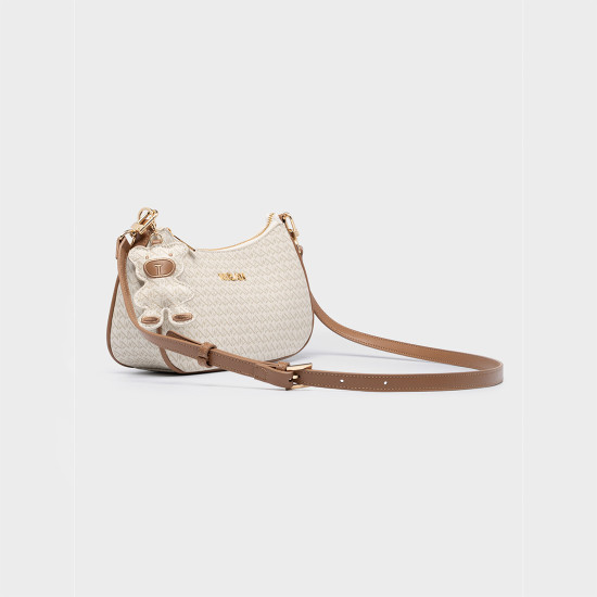 NOLAH® ΓΥΝΑΙΚΕΙΑ ΤΣΑΝΤΑ COELIA WHITE BROWN