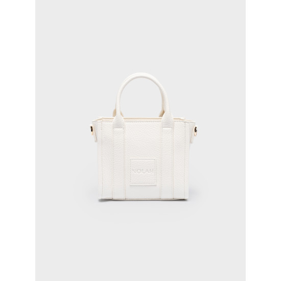 NOLAH® ΓΥΝΑΙΚΕΙΑ ΤΣΑΝΤΑ KORINA SMALL OFF WHITE