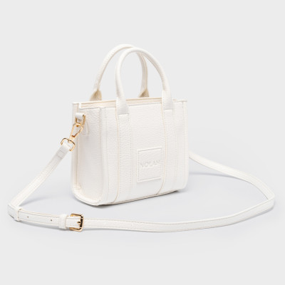 NOLAH® ΓΥΝΑΙΚΕΙΑ ΤΣΑΝΤΑ KORINA SMALL OFF WHITE