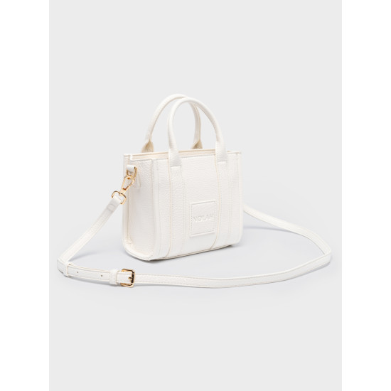 NOLAH® ΓΥΝΑΙΚΕΙΑ ΤΣΑΝΤΑ KORINA SMALL OFF WHITE