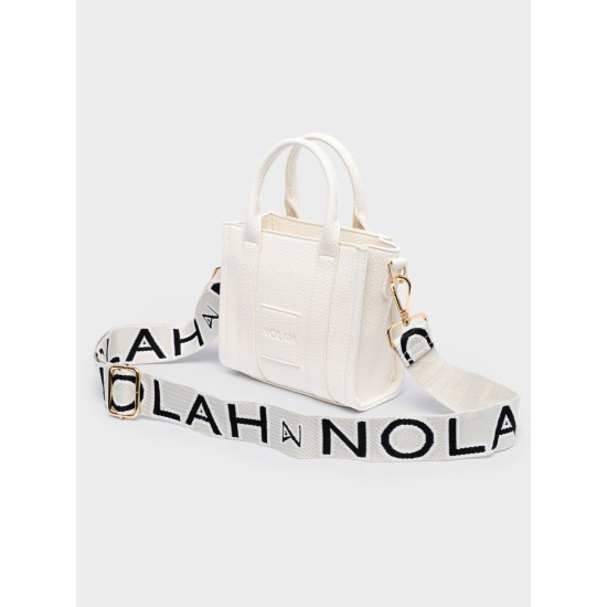NOLAH® ΓΥΝΑΙΚΕΙΑ ΤΣΑΝΤΑ KORINA SMALL OFF WHITE