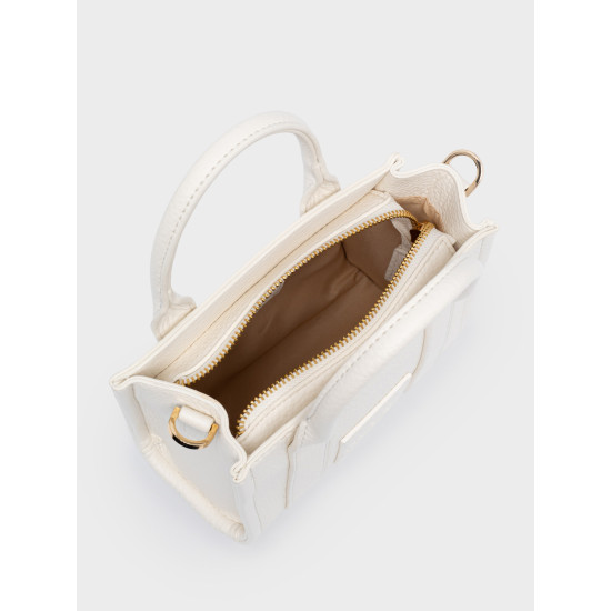 NOLAH® ΓΥΝΑΙΚΕΙΑ ΤΣΑΝΤΑ KORINA SMALL OFF WHITE