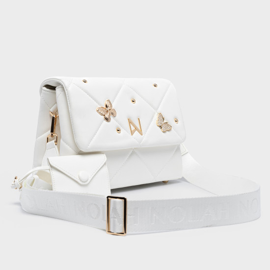 NOLAH® ΓΥΝΑΙΚΕΙΑ ΤΣΑΝΤΑ MARIPOSA WHITE NOLAH® ΓΥΝΑΙΚΕΙΑ ΤΣΑΝΤΑ MARIPOSA WHITE