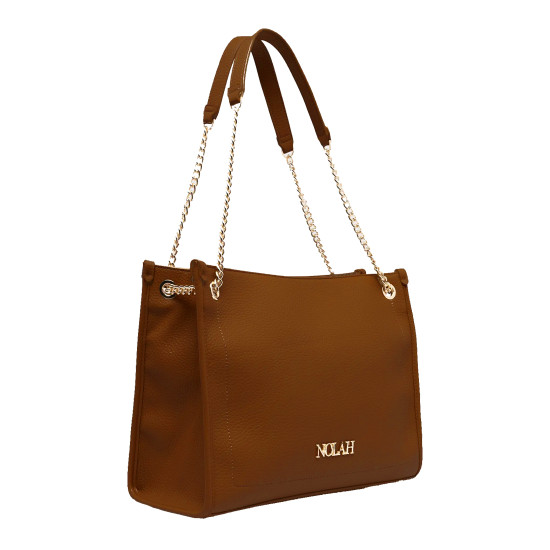 NOLAH® ΓΥΝΑΙΚΕΙΑ ΤΣΑΝΤΑ MATINA BROWN NOLAH® ΓΥΝΑΙΚΕΙΑ ΤΣΑΝΤΑ MATINA BROWN