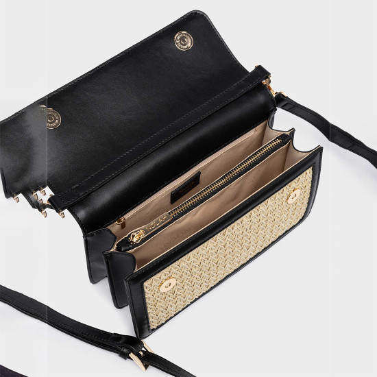 NOLAH® ΓΥΝΑΙΚΕΙΑ ΤΣΑΝΤΑ MAYA BEIGE BLACK NOLAH® ΓΥΝΑΙΚΕΙΑ ΤΣΑΝΤΑ MAYA BEIGE BLACK