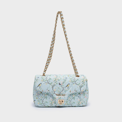 NOLAH® ΓΥΝΑΙΚΕΙΑ ΤΣΑΝΤΑ NOSTALGIA BLUE FLORAL