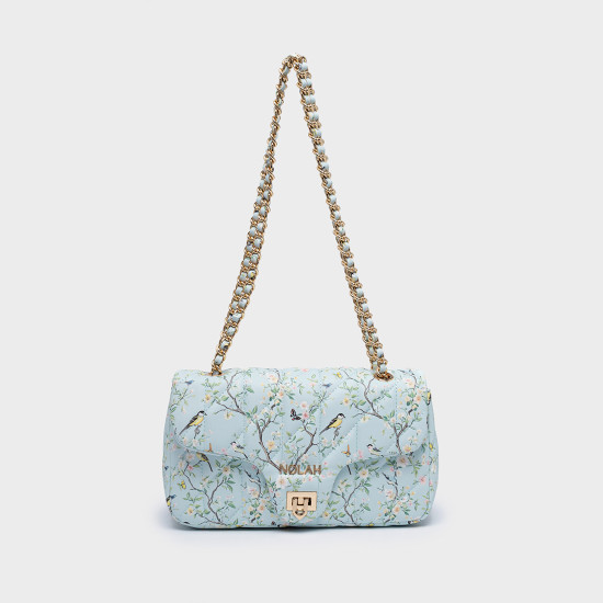 NOLAH® ΓΥΝΑΙΚΕΙΑ ΤΣΑΝΤΑ NOSTALGIA BLUE FLORAL NOLAH® ΓΥΝΑΙΚΕΙΑ ΤΣΑΝΤΑ NOSTALGIA BLUE FLORAL