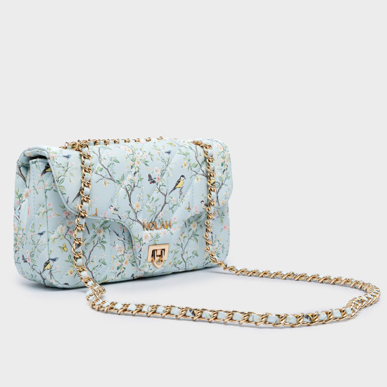 NOLAH® ΓΥΝΑΙΚΕΙΑ ΤΣΑΝΤΑ NOSTALGIA BLUE FLORAL NOLAH® ΓΥΝΑΙΚΕΙΑ ΤΣΑΝΤΑ NOSTALGIA BLUE FLORAL