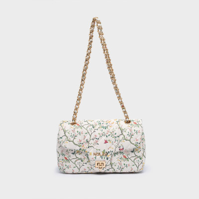 NOLAH® ΓΥΝΑΙΚΕΙΑ ΤΣΑΝΤΑ NOSTALGIA WHITE FLORAL