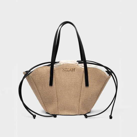 NOLAH® ΓΥΝΑΙΚΕΙΑ ΤΣΑΝΤΑ BEACH OCEANNIA BEIGE BLACK NOLAH® ΓΥΝΑΙΚΕΙΑ ΤΣΑΝΤΑ BEACH OCEANNIA BEIGE BLACK
