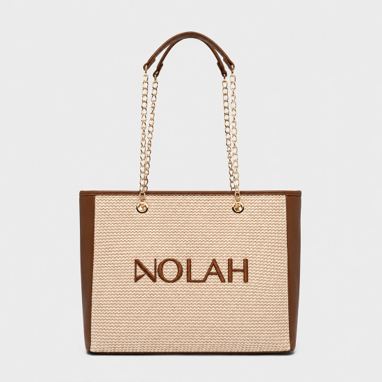 NOLAH® ΓΥΝΑΙΚΕΙΑ ΤΣΑΝΤΑ VENICE BEIGE BROWN NOLAH® ΓΥΝΑΙΚΕΙΑ ΤΣΑΝΤΑ VENICE BEIGE BROWN
